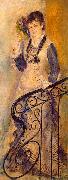 Pierre-Auguste Renoir Femme sur un escalier Sweden oil painting artist